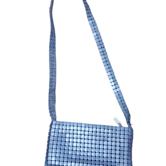 80s metal vintage cross bag purse - Picture 9 of 10